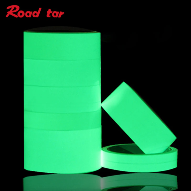 

Roadstar 200 Roll 1cmX5m Luminous Self-Adhesive Tape Photoluminescent Sticker Glow in the Dark DIY Wall