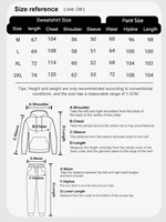 Ensemble sweat à capuche pour femme, 2 pièces, drapeau cubain, lettres imprimées, pantalon de survêtement, poche décontractée, ample, tenues de Jogging, vêtements polaires d'hiver 6
