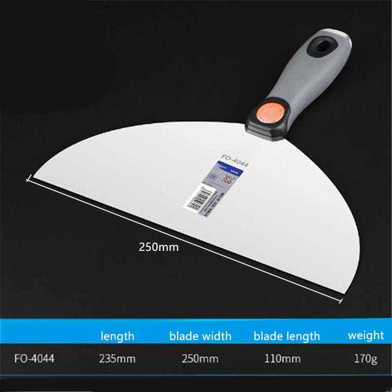 Stainless Steel Drywall Plastering Scraper Tool Putty Knife Trowel Wall Cleaning Shovel 2/4/6/8/10 inch putty knife scraper drywall spatula wall scraper