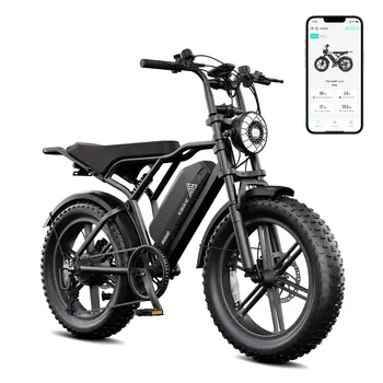 TST 1500W Fat Tire E-Bike 1