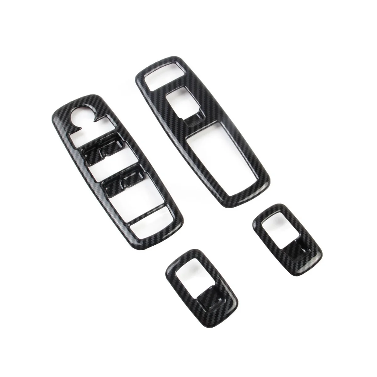 

Панель для автомобильного стеклоподъемника из углеродного волокна, кнопки для подъема, крышка переключателя, панель для подлокотника для двери Durango 2011-2022