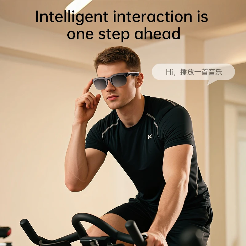 Smart Audio Glasses Language Translator Noise Cancelling Headphones