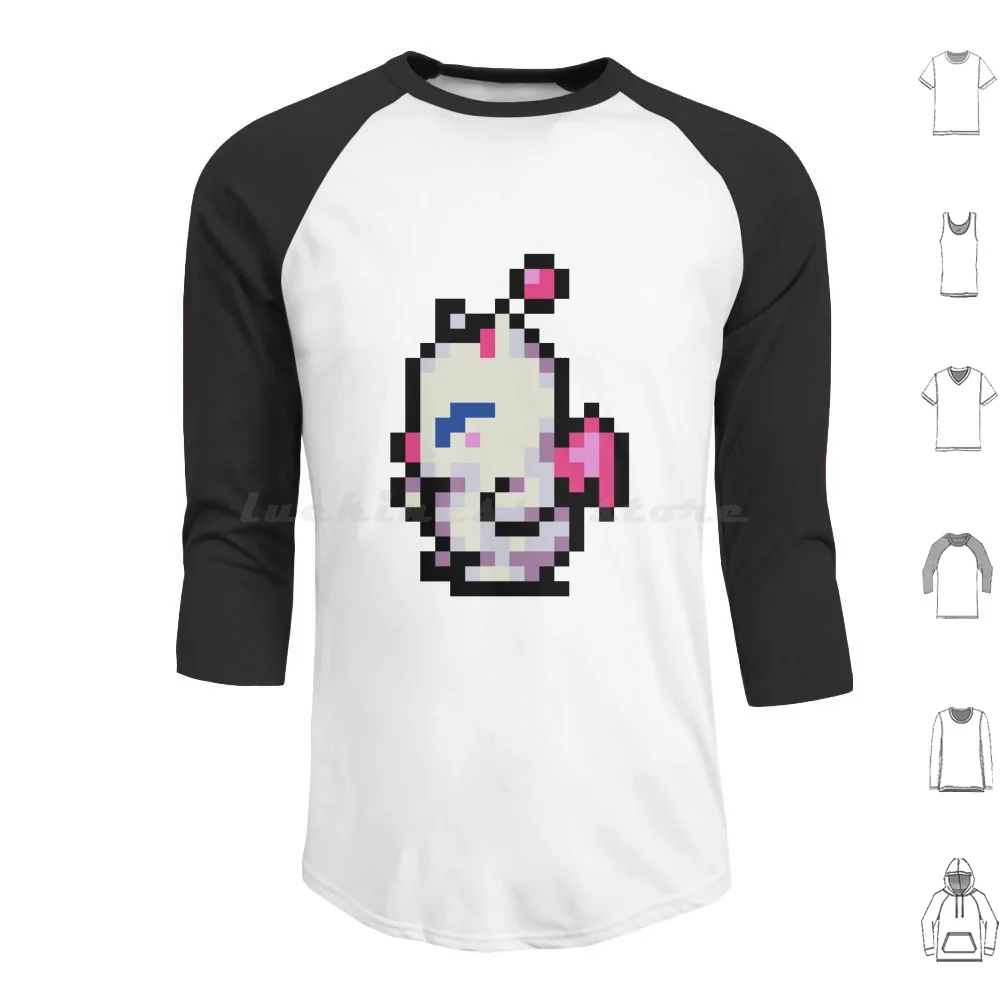 Final Fantasy Vi-Mog Sprite Felpe Con Cappuccio Manica Lunga Final Fantasy Final Fantasy Finalfantasy Pixel Pixel Art Pixelart