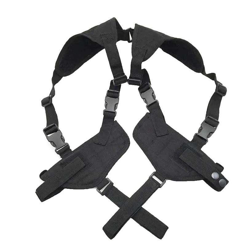 

Tactical Universal Double Draw Shoulder Holster Versatile Breathable Concealed Carry Left Right Handgun Shoulder Holster Pouch
