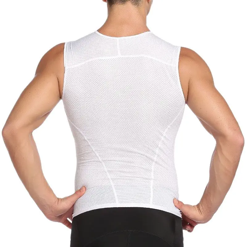 YKYWBIKE Men Cycling Base Layer Vest Summer Ride Jersey MTB Bike Bicycle Mesh Underwear Cycle Clothing