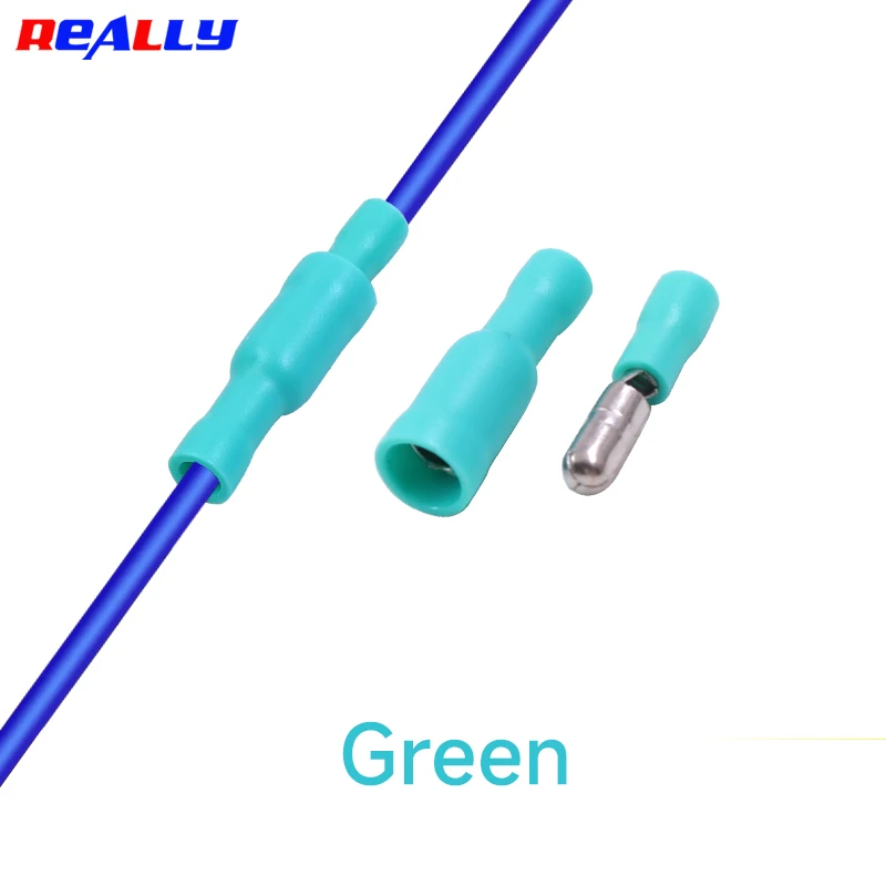 100-teiliges Isoliertes Elektrisches Steckverbinder-Set Crimp-Kabelschuhe Männlich & Weiblich für 22-10 AWG 0,5-6mm Audiokabel – Detail 26