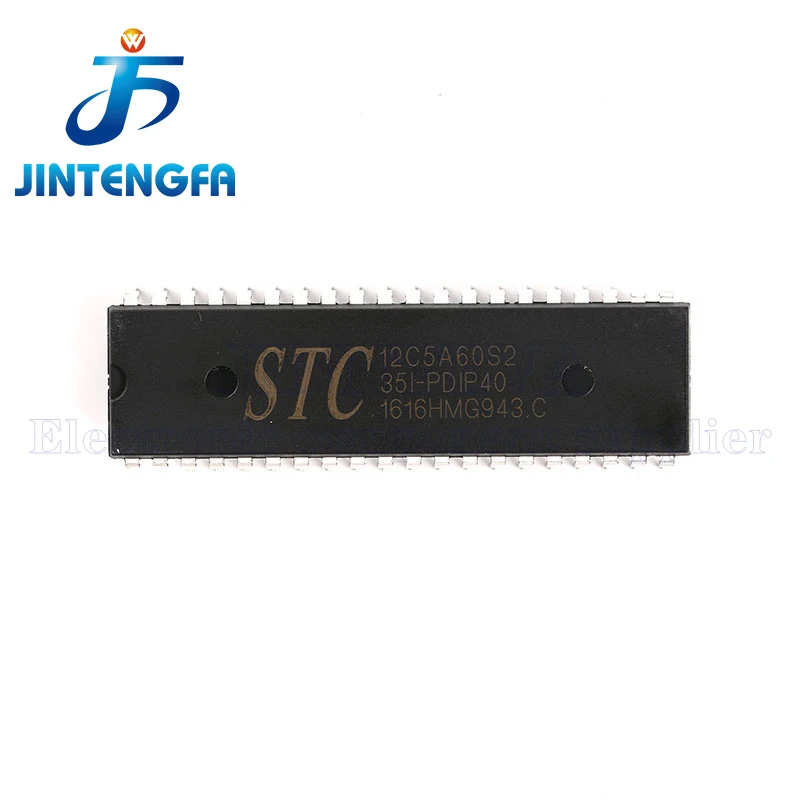 STC12C5A60S2-35I-PDIP40 12C5A60S2 DIP IC Microcomputer Monocircuito 8051 Multi-Seriale con ISP EEPROM In Linea - immagine 4