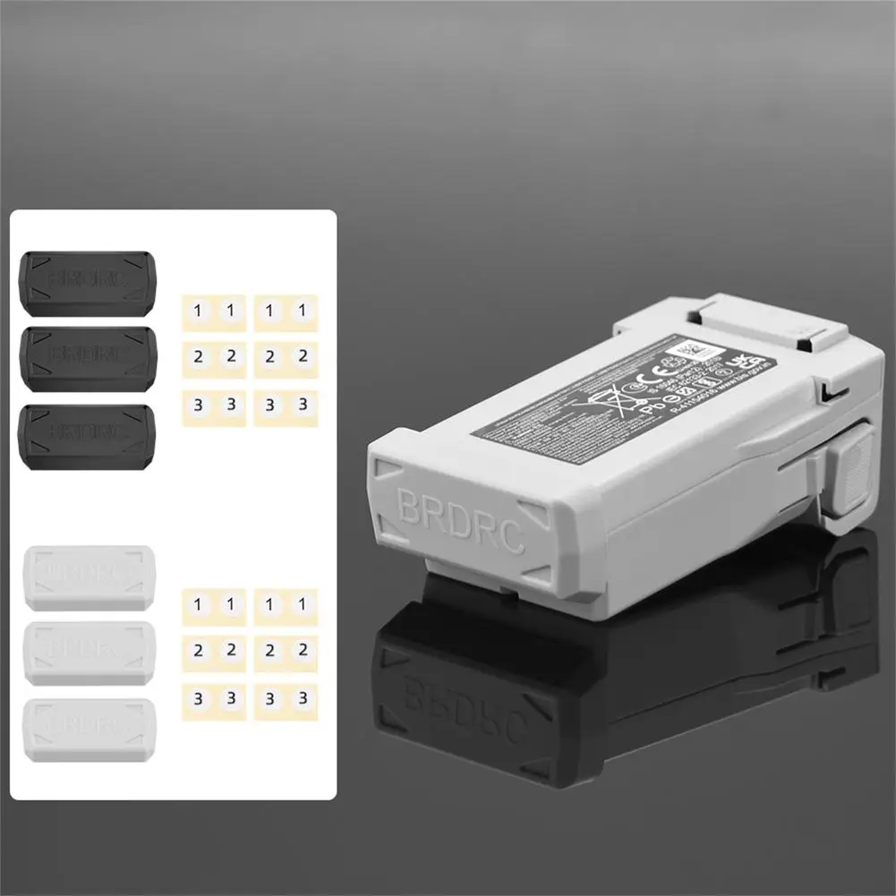 Tappo Della Batteria Drone Intelligent Flight Battery Porta Di Ricarica Tappi In Silicone Protezione Della Copertura Per Dji Mini 3 Pro Accessori Hots