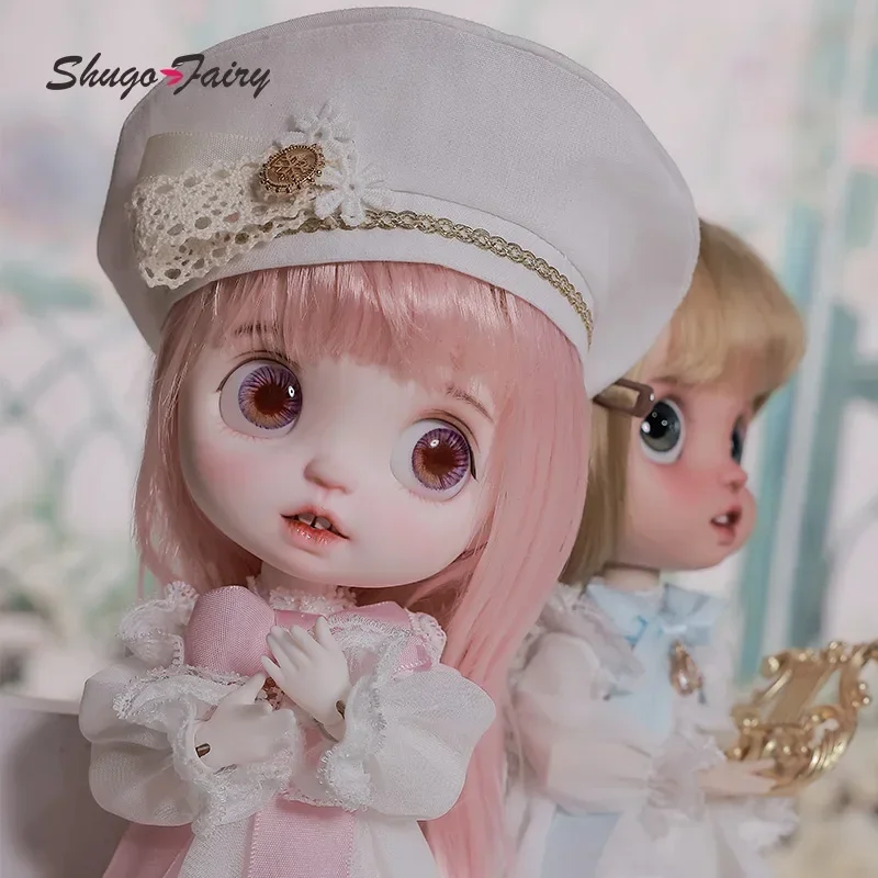 Oueneifs Lime Fullset D Bjd Doll 1/6 Big Head Open Mouth