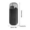Portable Nose Hair Trimmer 2 in 1 Rechargeable USB Eyebrow Facial Hair Trimmer Clipper Powerful Electric Nose Hair Shaving Tools 6