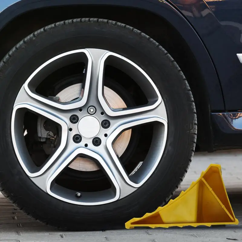 

Car Anti Slip Block Automobiles Anti slip Block Rubber Car Tyre Slip Stopper Control Wheel Alignment Parking Stop Tire Support