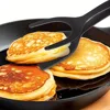 Two-in-one Clip-on Flip Spatula for Bread Fish Pancake Toast Omelet Barbecue Home Kitchen Cooking Tools 2