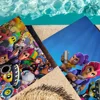 Game B-rawl Game S-Stars  Beach Towels Shower Towel Sauna Travel Spa Microfiber Quick Dry Gym Accessories Cute Room Decor 4