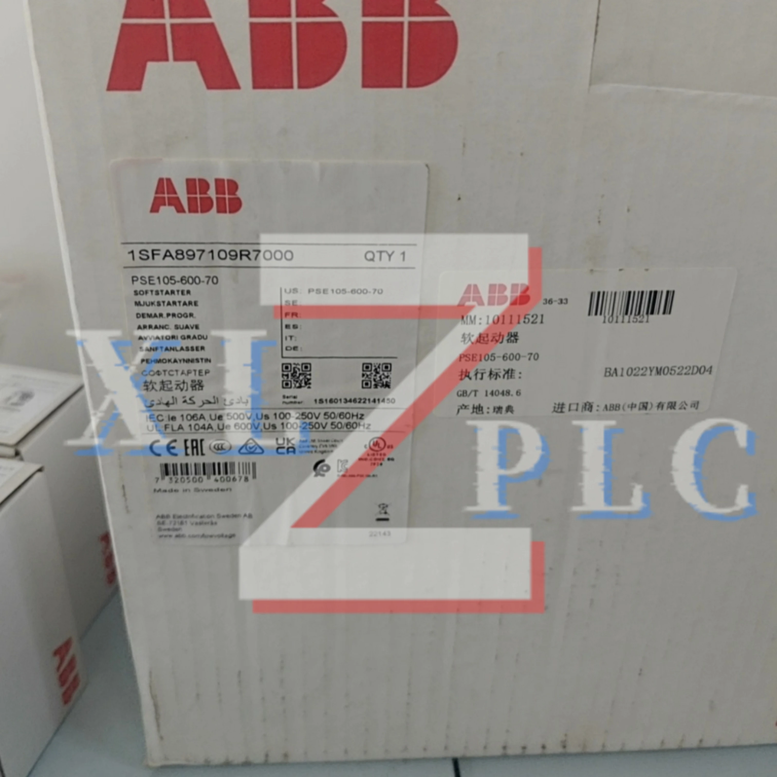 소프트 스타터 새  PSE60-600-70 30kw PSE72-600-70 37kw PSE85-600-70 45kw PSE105-600-70 55kw