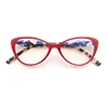 Multifocal Progressive Computer Reading Glasses Anti Blue Light Readers Eyeglasses for Men Women Cat Eye Frame Lightweight Wear 4