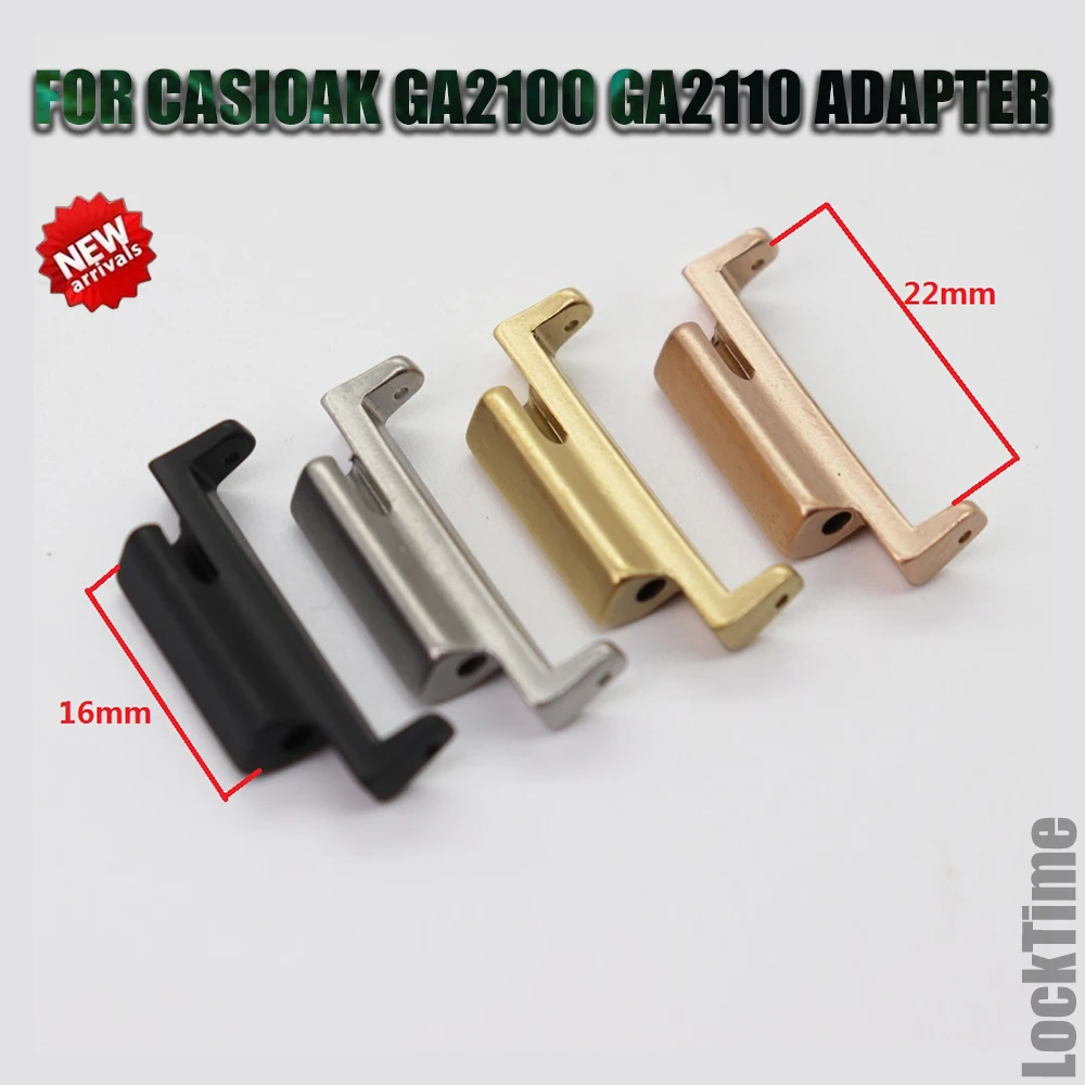 Adattatore In Acciaio Inossidabile Con Fascia Di Larghezza 22Mm Per Accessori Per Connettori Refit Casio G-Shock Ga2100 Ga-2100