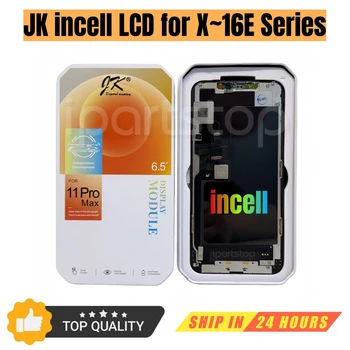 iParts Sostituzione JK Incell Nuovo Display per iPhone X XS XR 11 12 13 14 15 16E 16 Pro Max MINI Full HD LCD Touch Assemblea di Schermo