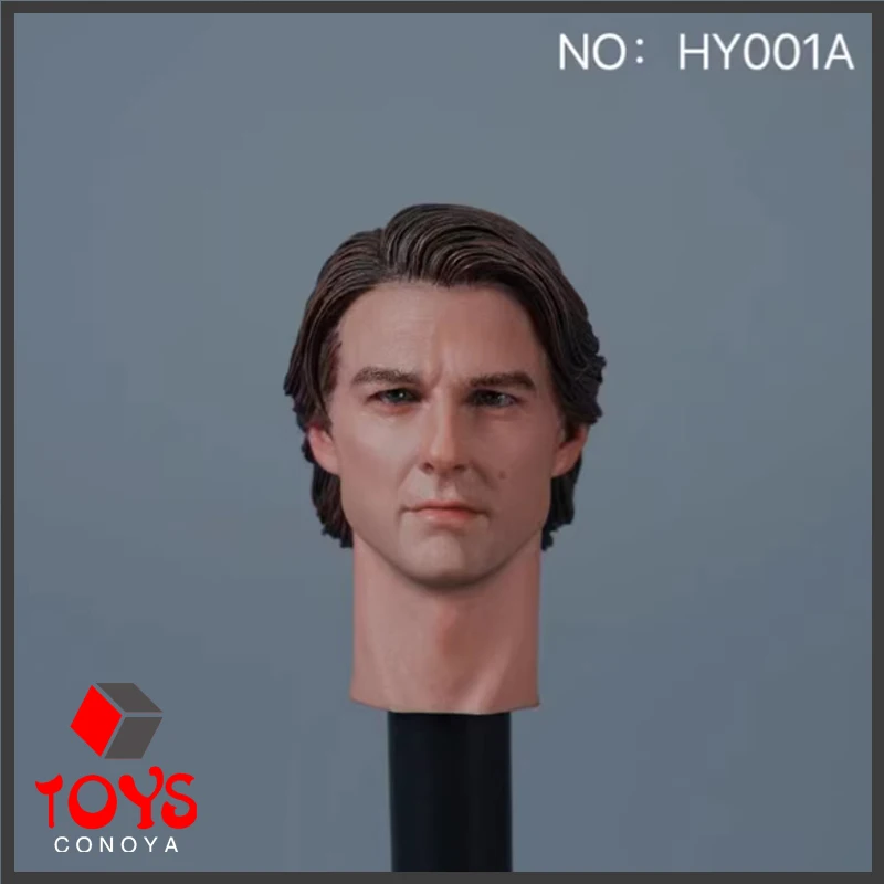 

Hongyi HY001A 1/6 Scale Tom Cruise Head Sculpt Carving Model Fit 12-inch Male Soldier Action Figure Body Dolls