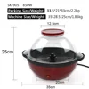 Houselin Popcorn Maker, Hot Oil Electric Popcorn Machine with Large Lid for Convenient Storage 6