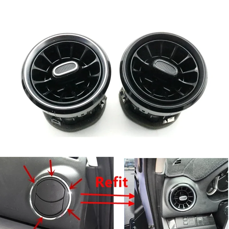 Per Mazda 6 Gh Car Front Dashboard Center A/C Presa Di Sfiato Del Condizionatore D'Aria Per Ford Mondeo F150 Per Byd G3 Per Jac M3