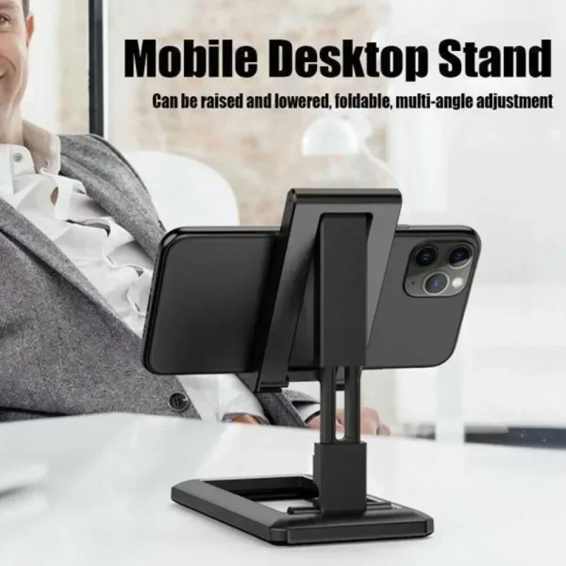 Foldable Desk Phone Holder Mount Stand  Adjustable Phone Holder Desktop Holder