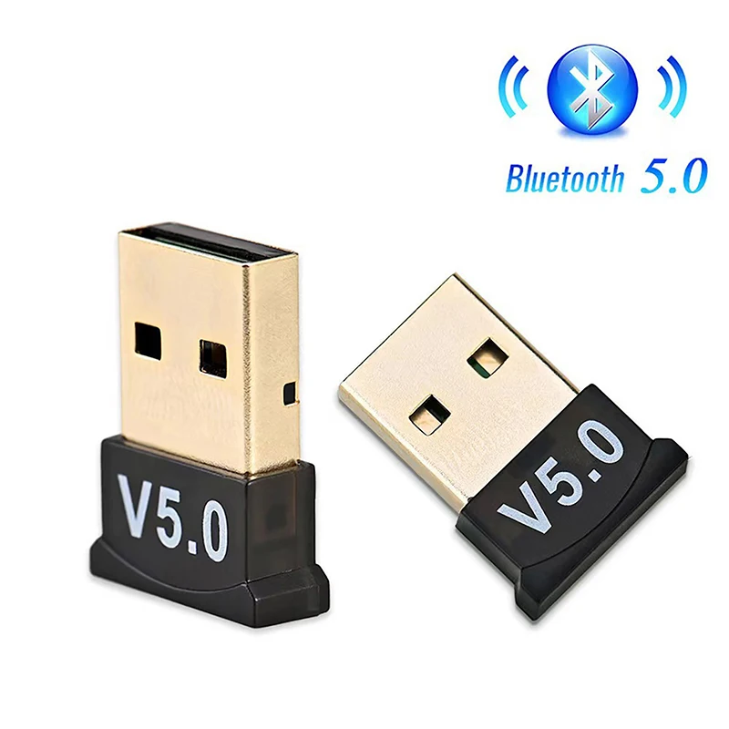 USB 블루투스 5.0 드라이버 프리 어댑터, USB 블루투스 리시버, BT 송신기, Aptx 미니 어댑터, 윈도우 7, 8/8.1/11, 1PC