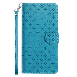 Elegant Leather Wallet Flip Case with Card Holder and Magnetic Closure for Galaxy A25E (YH0339)