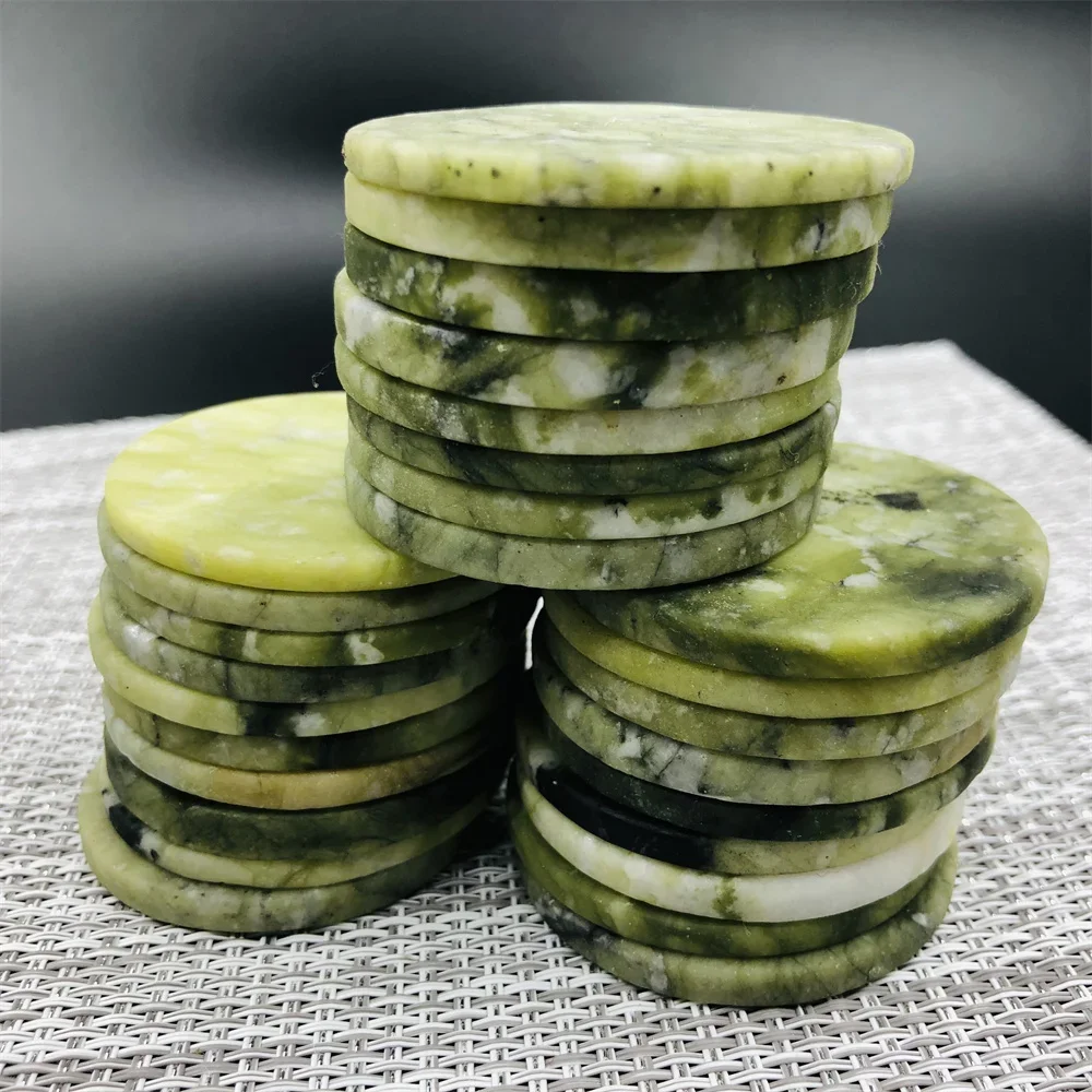 

1/10pcs Natural Jade stone slices Flakes Eyelash Extension Jade Slice Crystals