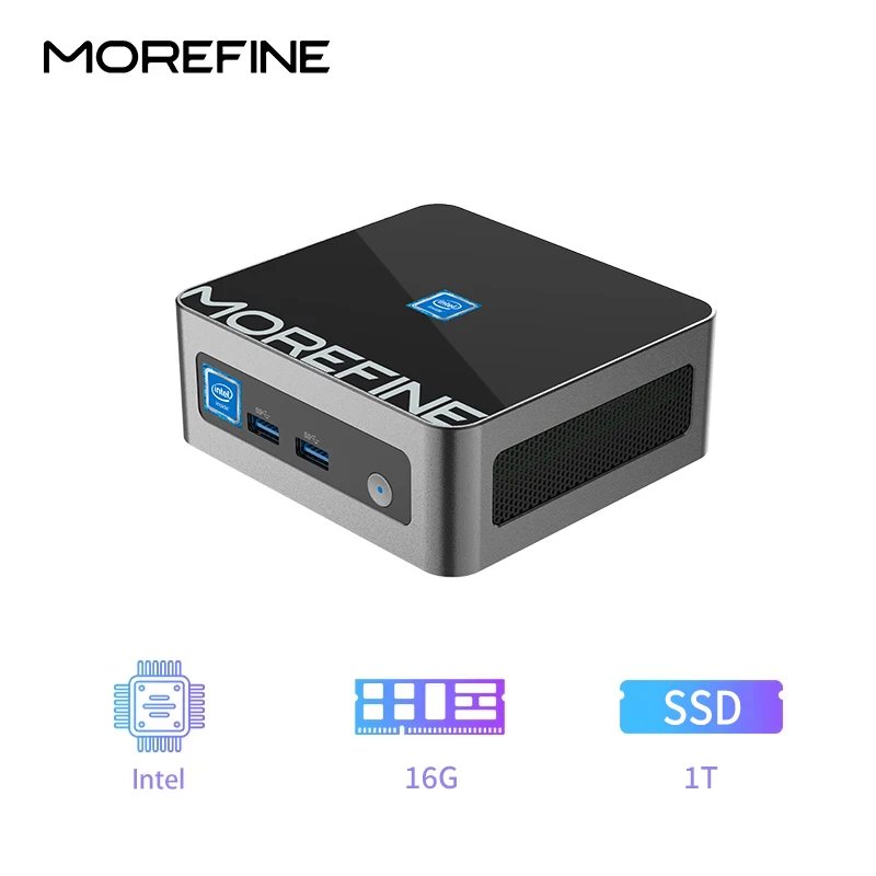 高性能 MINI PC Intel N150 Ram 16gb, Ssd 512 Mini PC, Intel Twin Lake N150 (Upgraded N100, up to 3.6GHz) 16GB