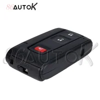 รถรีโมทคอนโทรลกุญแจสําหรับ Toyota Prius 2004 - 2009 Keyless Go Key Fob 4D ชิป 312/433MHz คีย์ FCC MOZB21TG MOZB31EG กุญแจรถ 5