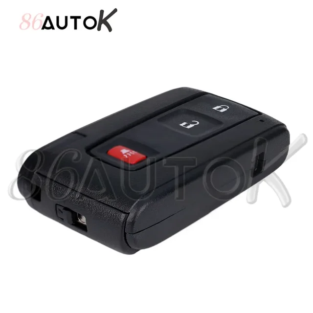 รถรีโมทคอนโทรลกุญแจสําหรับ Toyota Prius 2004 - 2009 Keyless Go Key Fob 4D ชิป 312/433MHz คีย์ FCC MOZB21TG MOZB31EG กุญแจรถ 5