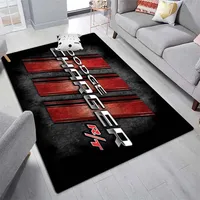 Dodge printing Carpets and Rug Fashion Muscle Car Carpet Living Room Bedroom Decorate Large Area Soft Carpet Kids Room Rug 2