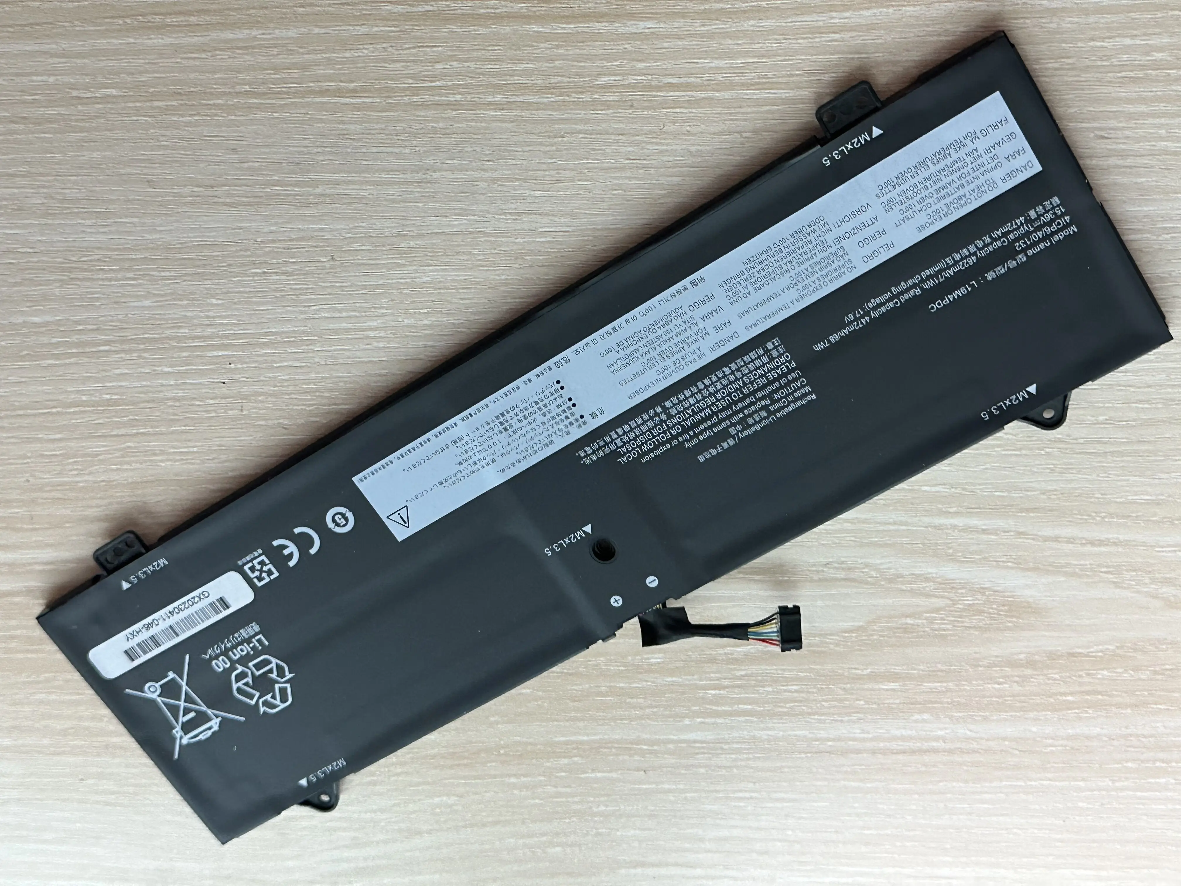 ioga 7-14itl5 7-15itl5 série 5b10z26482 l19l4pdc, 15.36v, 4622mah