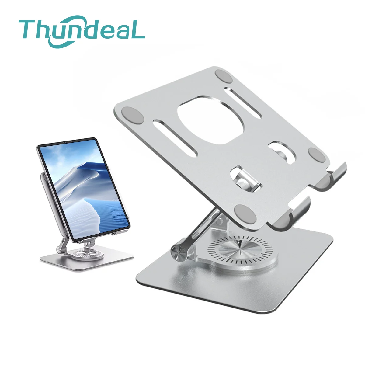 ThundeaL Foldable Ergonomic Laptop and Tablet Stand