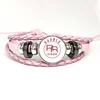 2024 New Arrival Twin Peaks Collar David Lynch Movie Bracelets Art Multilayer Braided Bracelets Handmade Jewelry Gift 4