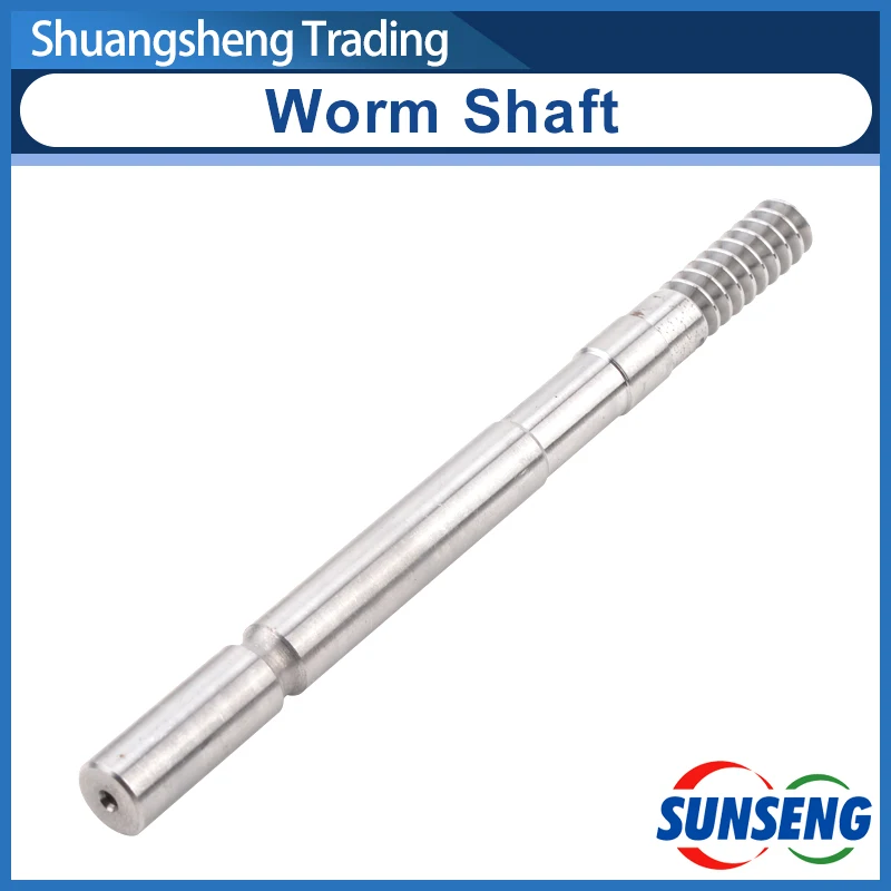 Worm Shaft For WMD20V-245 WMD25VL Milling Machine JYP250V JYP250VF JYP290VF JYP300VF Multifunctional Machine Tool