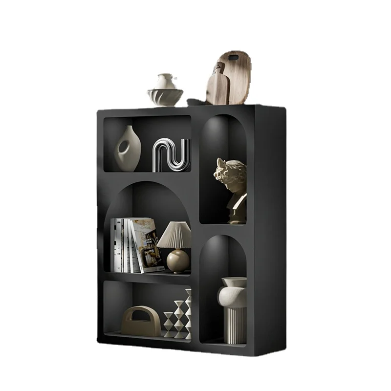 

ZC Nordic Entrance Cabinet Cave Cabinet Integrated Wall Creative Entire Wall Bookcase