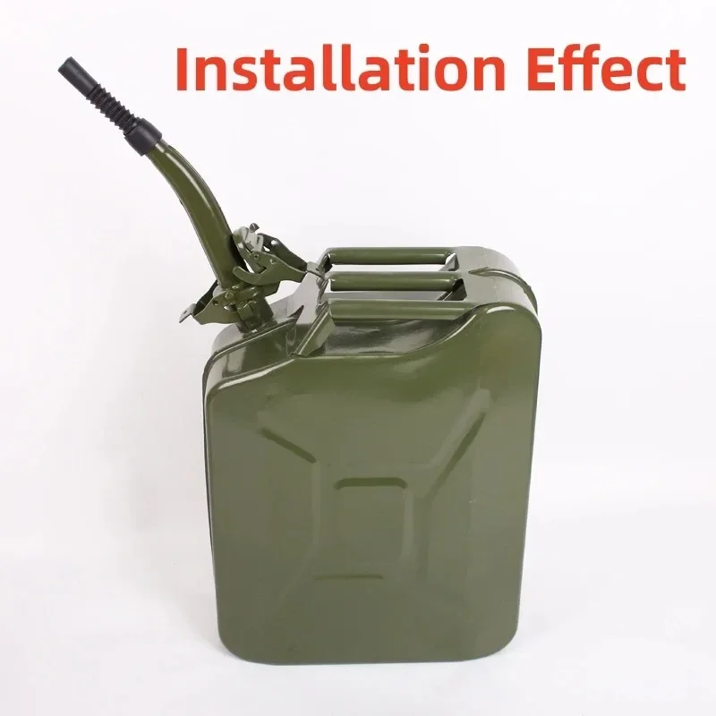 Pouring Spout Flexible Nozzle Petrol Fuel Seal Ring For 5/10/20L Jerry Cans Metal Rubber Jerry Gerry Can Petrol Can