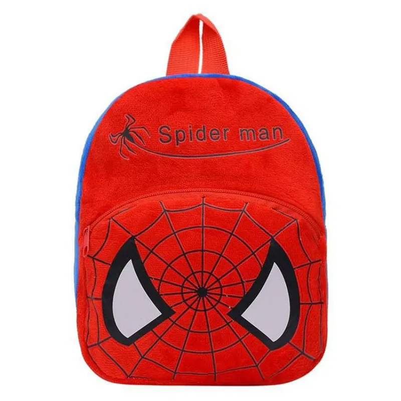 

Disney Marvel SpiderMan Plush Child Backpack Kawaii Captain America Iron Man School Bag 1-5 Years Old