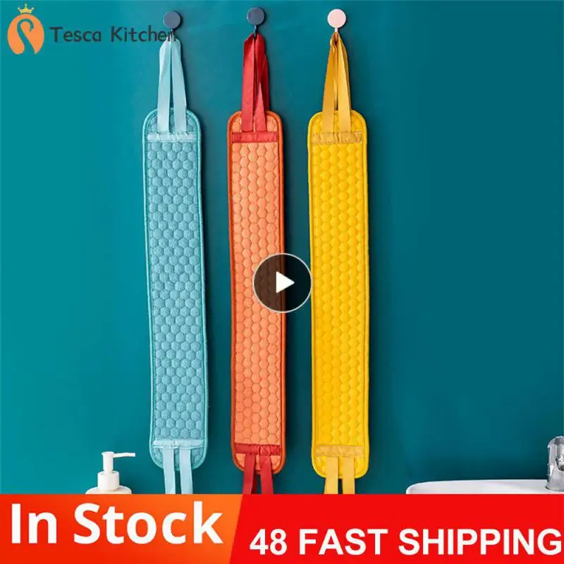 

Elastic Clean Decontamination Thicken Pull Back Massage Bathroom Deep Back Rub Frosted Strip Household Suspension Comfortable