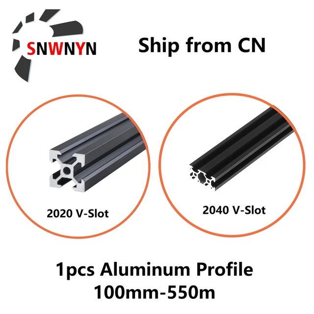 Aluminium Nutprofil 2020 V-slot