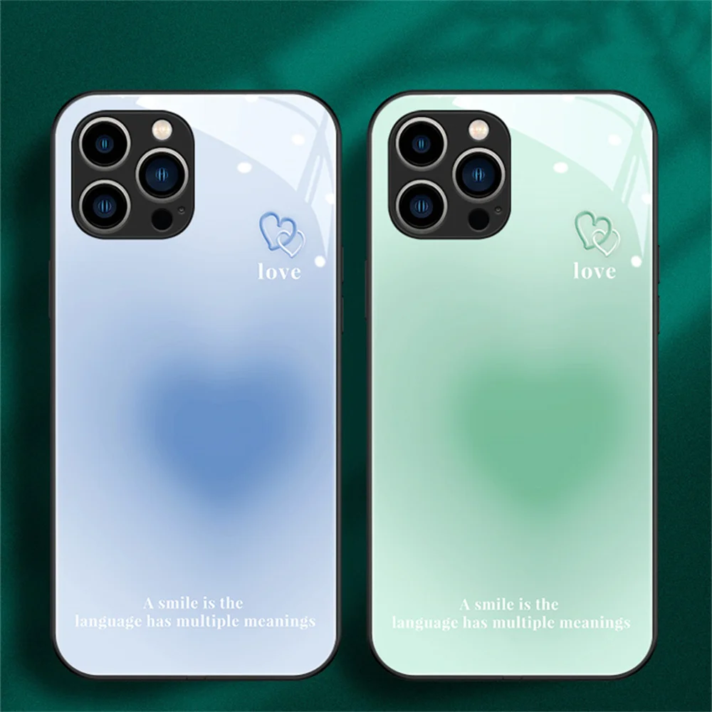 Cool Couples Love LED Light Glow Luminous Phone Case For Samsung S24 S23 S22 S21 S20 FE Note 10 20 Plus Ultra A54 A14