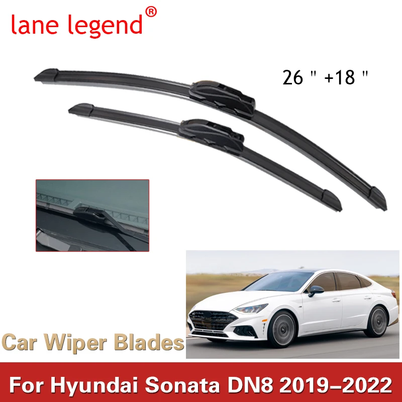 2x-For-Hyundai-Sonata-DN8-2019-2020-2021-2022-Front-Window-Wiper-Blades ...