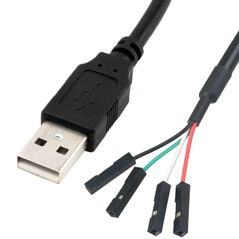 4*1핀 마더보드 암 헤더에서 USB 2.0 수/암 듀퐁트 연장 케이블 0.3m