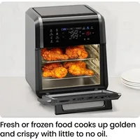 Chefman 12-Quart 6-in-1 Air Fryer Oven with Digital Timer, Touchscreen, and 12 Presets - Family Size Countertop Convection Oven 2