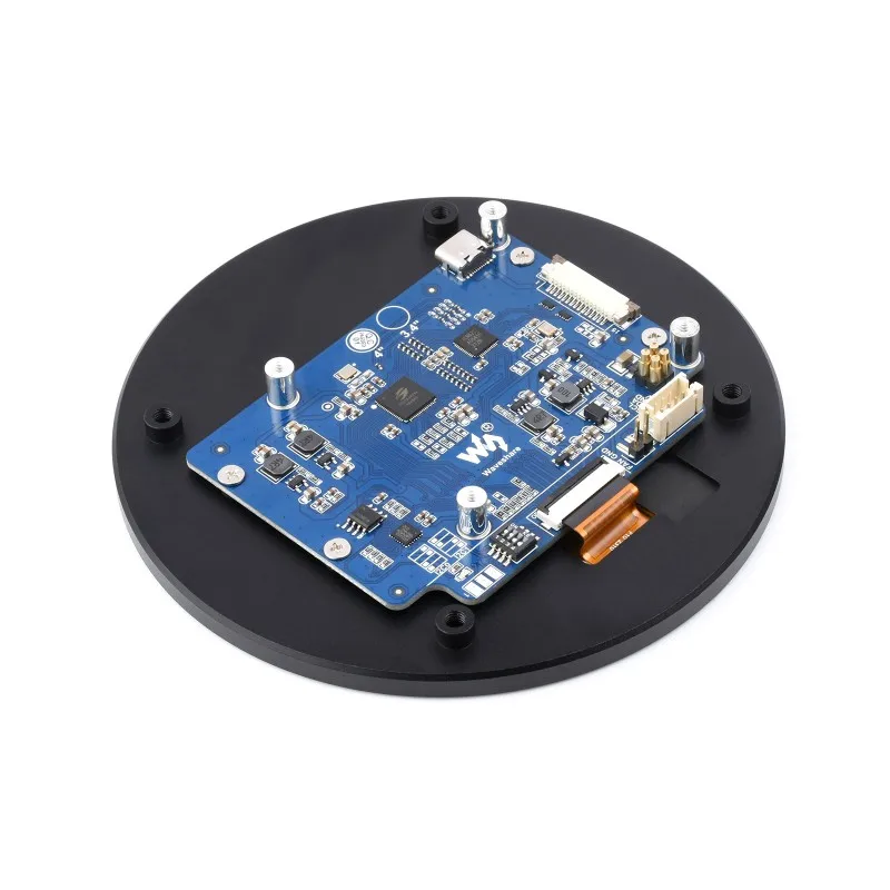 Waveshare 4inch DSI Round Touch Display 720 x 720 IPS IPS HDMI display screen 10-Point Touch