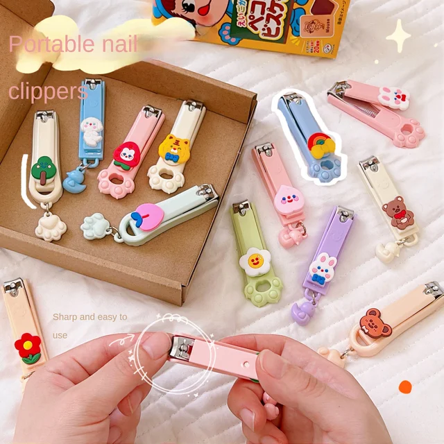 Yins. Ins Cute Cartoon Bear Nail Clipper Baby Care Little Nail Cutter Door  Gift Free Gift Daily Necessities Ketip Kuku | Shopee Malaysia
