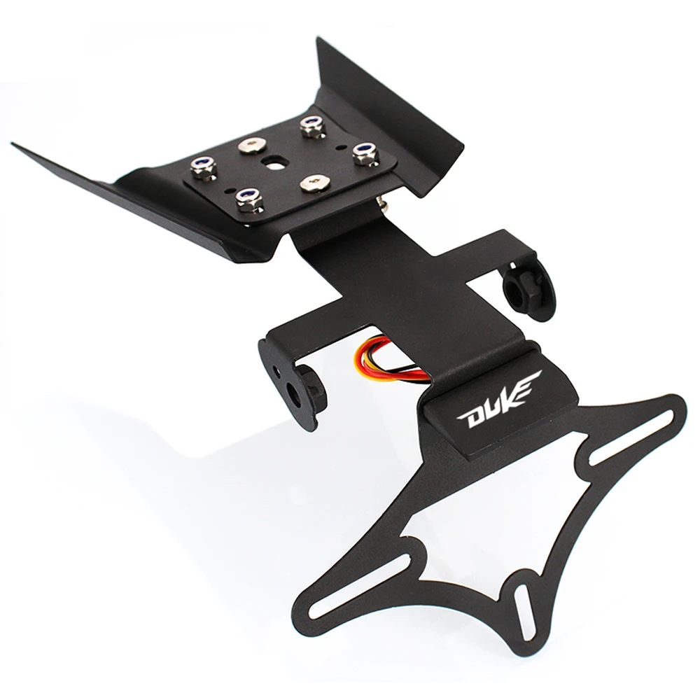Motorcycle License Plate Holder Tail Tidy Fender Eliminator for KTM 125 200 250 390 Duke