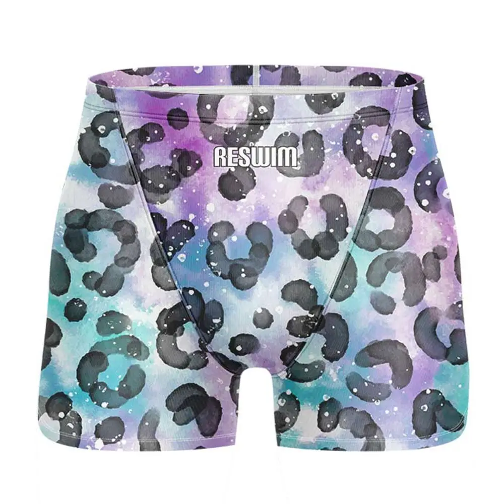 New Summer Mens Surf Swim Jammer Swimwear Shorts Trunks Beach Tights Shorts Quick Dry Sports Surfing Swimming Pants Gym Swimsuit