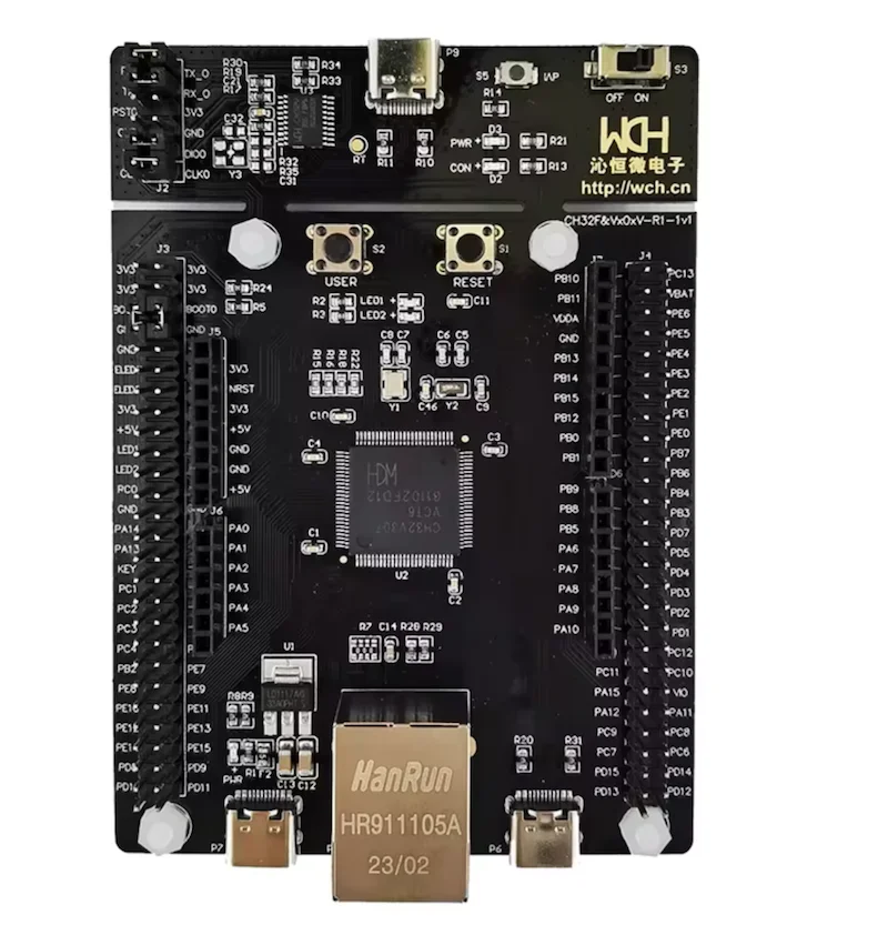 1/2개/로트 CH32V307 평가 보드 RISC-V MCU 온보드 Wch-link